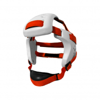 LDR EARGUARD XP 3 PIECE - White LDR with Red straps-clAsN.png