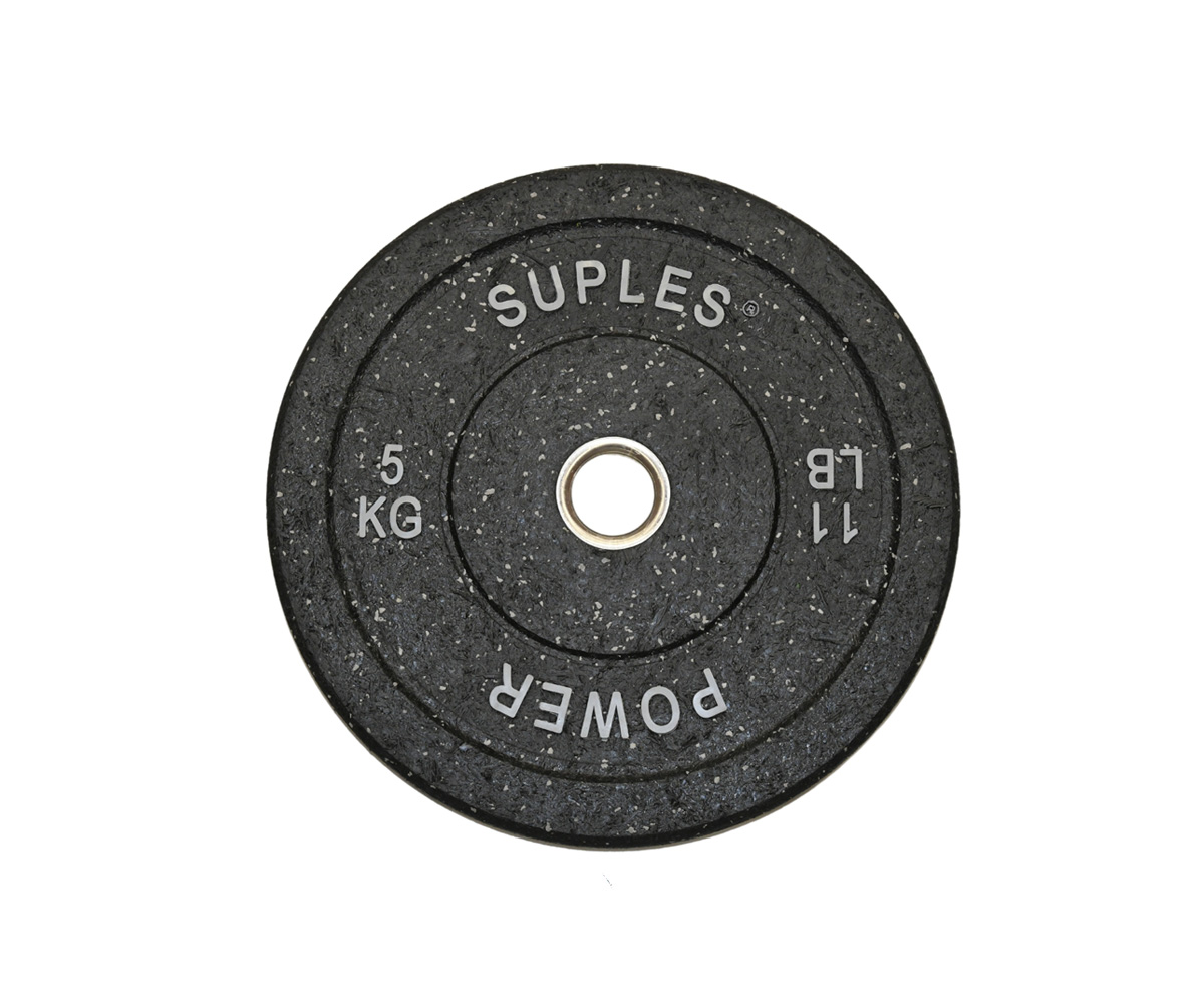 Suples Bumper Plates (pair) - 2 x 5kg/11lbs